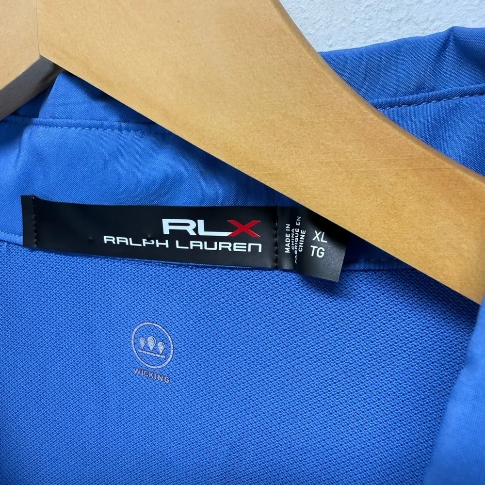 Ralph Lauren Classic RLX Blue Polo Shirt Men’s XL NWOT